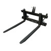 3 Point / Euro Quick Hitch Pallet Fork Lift Attachment Implement 2000kg