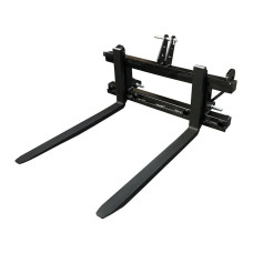 3 Point / Euro Quick Hitch Pallet Fork Lift Attachment Implement 2000kg