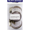 ​Bare Essential Full Stainless Hose Clamp 45mm (1 3/4") Qty- 3