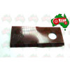 LH Disc Mower Blade ID 19mm, 114mm x 48mm x 4mm Class