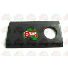 Hay Disc Mower Blade ID 20.50mm, 90mm x 42mm x 4mm JF 2220-101A 