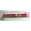 Multi Power Steering Decal Massey Ferguson Length 220mm & Width 30.30mm