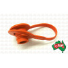 Male Orange Hydraulic Dust Plug fits for 3/8'' Female Coupling