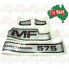 ​Tractor Decal Set Massey Ferguson 575