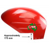 Pair of Curved Safety Type Mudguards