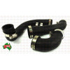 Radiator Hose Kit 65 With 192 Or 203 - Solid Rubber Bottom Hose and Clamps